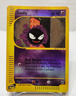 Gastly 109/165 Common Reverse Holo Expedition Pokemon 451 - Image 1