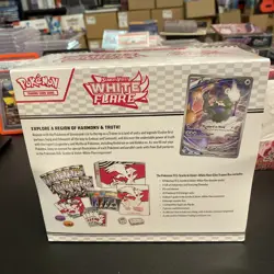 Pokemon White Flare ETB Elite Trainer Box Factory Sealed New - Image 3
