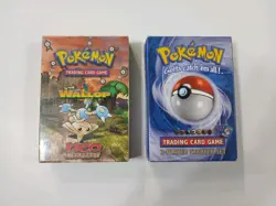 1999 Pokemon Starter & Neo Discovery Wallop Empty Deck Boxes with Inserts - Image 2