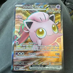 Pokemon TCG Twilight Masquerade Scream Tail ex 197/167 Ultra Rare Full Art NM - Image 1
