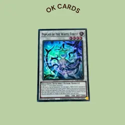 YuGiOh Poplar of the White Forest ALIN-EN041 Super Rare 1st Edition - Image 1