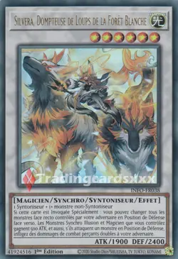 Yu-Gi-Oh! Silvera, Dompteuse de Loups de la Foret Blanche : UR INFO-FR038 - Image 1