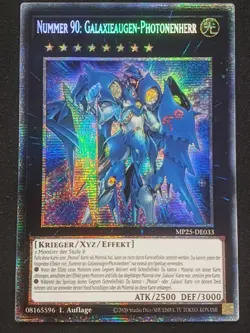 Nummer 90: Galaxieaugen-Photonenherr MP25-DE033 Starlight Rare Deutsch NM YUGIOH - Image 1