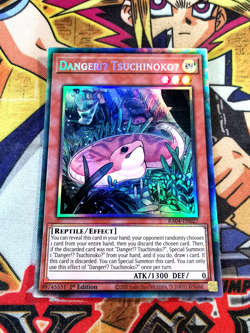 Danger!U TsuchinokoU ra04-en027 (NEW) Collectors Rare Yu-Gi-Oh - Image 1