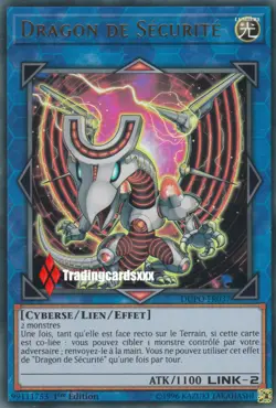 ?Yu-Gi-Oh!? Dragon de Securite (Security) : DUPO-FR037 -VF/Ultra Rare- - Image 1