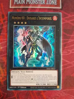 Yu-Gi-Oh! Numero 60 : Dugares l'Intemporel : UR RA02-FR037 ultra rare - Image 1