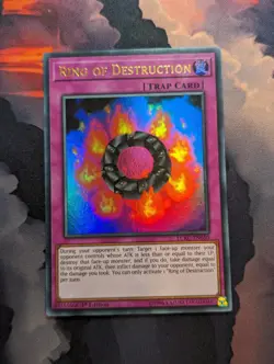 Yugioh! - Ring of Destruction LCKC-EN050 Ultra Rare 1st Edition NM - Image 1