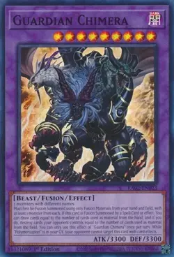 Guardian Chimera - RA02-EN023 - Super Rare - 1st Edition Yugioh - Image 1