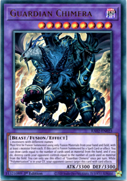 Guardian Chimera RA02-EN023 Ultra Rare 1st Edition Yugioh - Image 1
