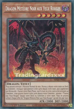 Yu-Gi-Oh! Dragon Meteore Noir aux Yeux Rouges : PSE MP24-FR107 - Image 1