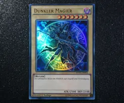 Yugioh DUNKLER MAGIER , mvp1-de054 Ultra Rare deutsch Near Mint 1. Auflage - Image 1