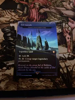 MTG English Dol Amroth - Minamo, School at Water's Edge NM Foil - Image 1