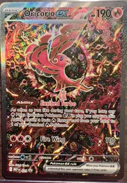 Pokemon Oricorio Ex Black Star Promo Card #024 Brand New Never Played with Case - Image 2