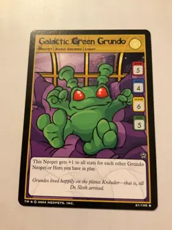 You Choose Neopets Card - Return of Dr. Sloth - Set - Image 2