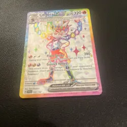 Pokemon TCG Cinderace EX 157/142 Holo Card Sv07: Stellar Crown Rare - Image 2