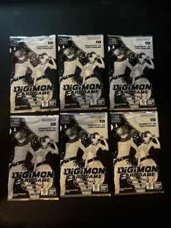 Digimon Card Game Story Time Stranger Promo Pack MCM LDN CC Bandai Namco x 6 - Image 1