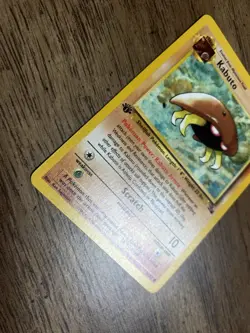First Edition Kabuto Fossil Common #50/62 Pokemon Trading Card Game - Image 3