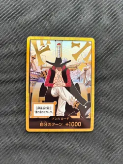 10 GOLD DON Card Set Mihawk OP14 ONE PIECE Card - Image 1