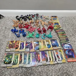 Bakugan Lot 30+ Battle Brawlers 30+ Magnetic Cards - Image 1