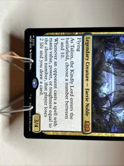 MTG Talion, the Kindly Lord Wilds of Eldraine Regular Card NM Condition - Image 3