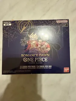 One Piece Card Game Romance Dawn Booster Box OP-01 (White Bottom) sealed - Image 1