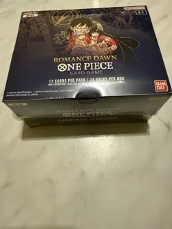 One Piece Card Game Romance Dawn Booster Box OP-01 (White Bottom) sealed - Image 2