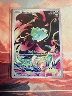 Bulbasaur 133/132 Mega Evolutions Pokemon Card Near Mint Condition Rare - Image 1