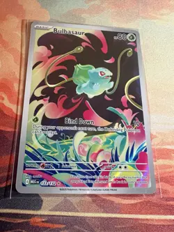 Bulbasaur 133/132 Mega Evolutions Pokemon Card Near Mint Condition Rare - Image 2