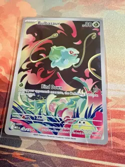 Bulbasaur 133/132 Mega Evolutions Pokemon Card Near Mint Condition Rare - Image 3