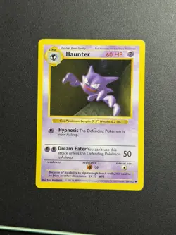 Haunter 29/102 Shadowless Base Set Pokemon Card WOTC - Image 1