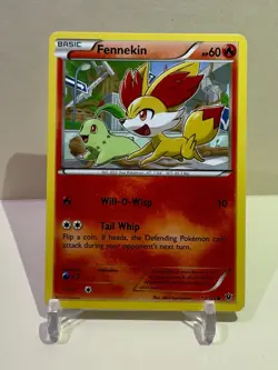 Fennekin 10/124 Fates Collide English Pokemon Card TCG - Image 1