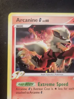 Arcanine G 15/147 HOLO Pokemon Card Supreme Victors Deck Exclusive Cosmos Cyrus - Image 2