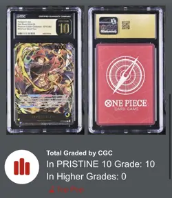 2024 ONE PIECE ST13-002 PORTGAS D. ACE PREMIUM CARD COLL. LEADER CGC Pristine 10 - Image 3