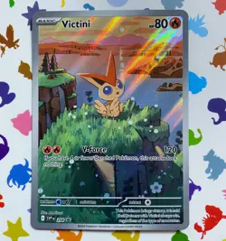 Victini 208 Promo Black Bolt White Flare NM Pokemon Card - Image 1
