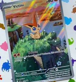 Victini 208 Promo Black Bolt White Flare NM Pokemon Card - Image 2