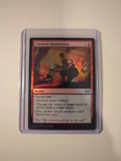 Untimely Malfunction Duskmourn: House of Horror Foil - Image 1