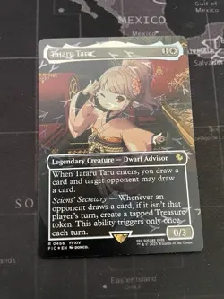 Tataru Taru (Borderless) (Chocobo Track Foil) Commander: Final Fantasy Foil - Image 1