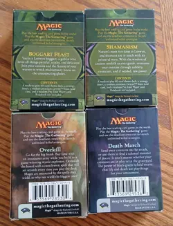 MTG Theme Decks Lorwyn Shadowmoor Eventide Morningtide Lot Magic The Gathering - Image 2