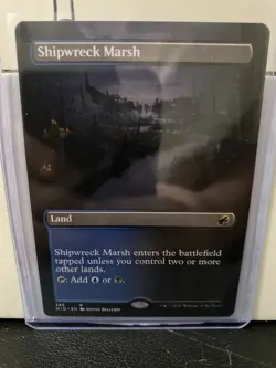 MTG TCG Shipwreck Marsh (Borderless) Land Innistrad: Midnight Hunt Regular - Image 1