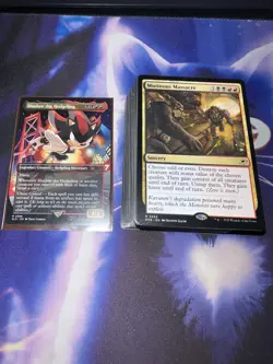 Mtg Full EDH Deck - Shadow the Hedgehog BIG STUFF - Lots of Rares/Mythics!!! - Image 1
