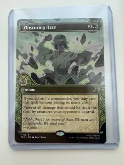 Obscuring Haze (Borderless) MTG Avatar: The Last Airbender NM - Image 1