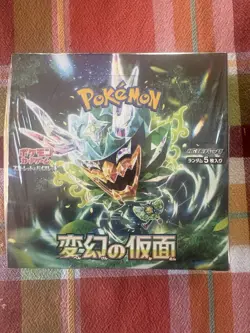 Pokemon Card Game Scarlet & Violet Expansion Pack Transformation Mask BOX Japan - Image 1