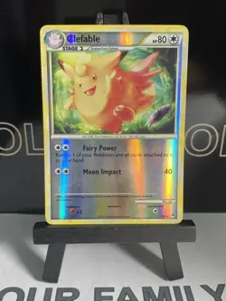 Pokemon Call of Legends Clefable Reverse Holo Rare 1/95 - Image 2