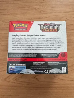 Pokemon TCG Scarlet & Violet Obsidian Flames Booster Box - FACTORY SEALED - Image 2