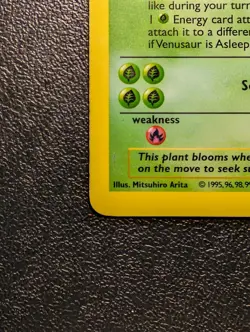 Venusaur 15/102 Shadowless Base Set Holo Rare Pokemon Card - Image 5