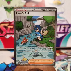 Lana's Aid 219/167 SIR Alt Art - Twilight Masquerade - Pokemon TCG - SHIPS FAST - Image 1
