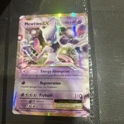 2016 Pokemon Mewtwo EX 52/108 XY Evolutions Ultra Rare - PSA 9 Mint - Image 1