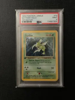 Pokemon TCG Scyther Holo Jungle First Edition 1999 - Image 3