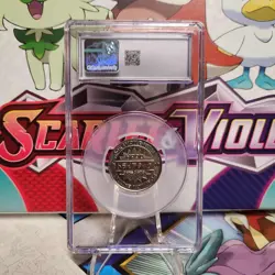CGC 8.5 Porygon Meiji Battle Coin 1999 - Pokemon - SHIPS FAST - Image 2