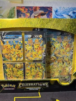 Pokemon Celebrations 25th Anniversary Pikachu V-union Premium Playmat Collection - Image 4